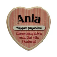 Magnes serce - Ania - Najlepsza przyjaciółka zawsze służy dobrą radą ....