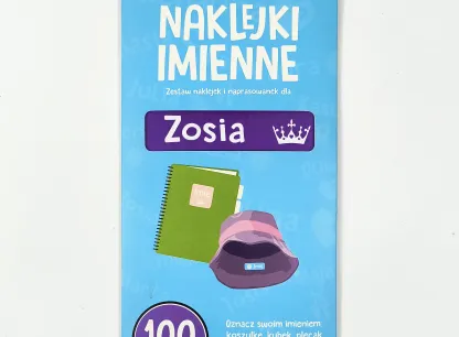 NAKLEJKI Z IMIONAMI