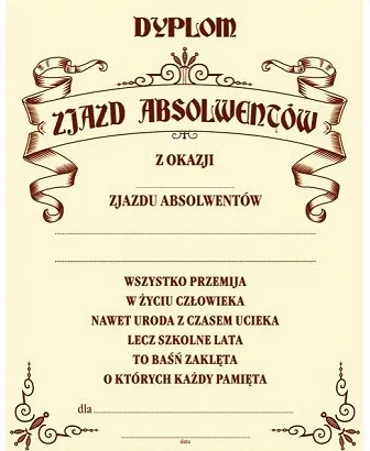 Dyplom - Zjazd Absolwentów