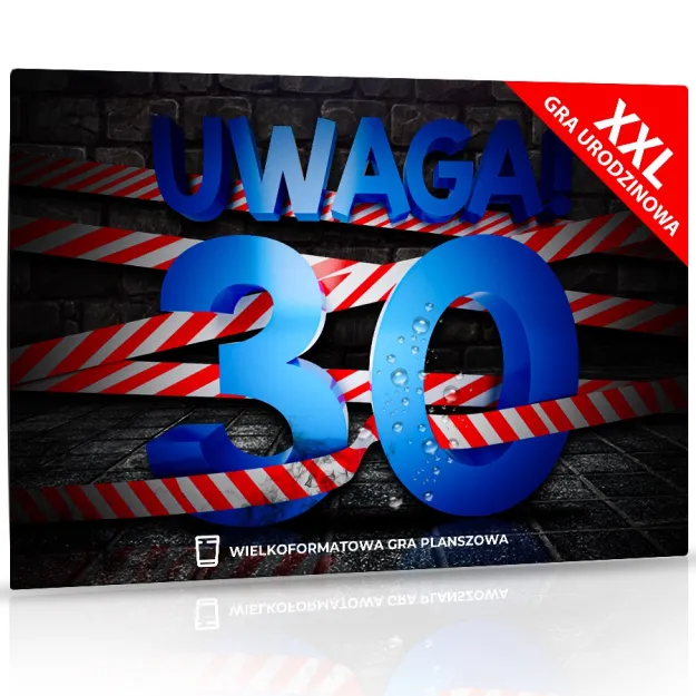 Gra imprezowa XXL - Uwaga 30 urodziny