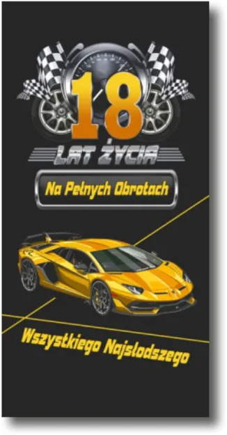 Czekolada - 18 lat życia na pełnych obrotach. Wszystkiego najsłodszego.