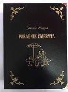 Książka na alkohol, duża - Poradnik emeryta - Edward Wiagra