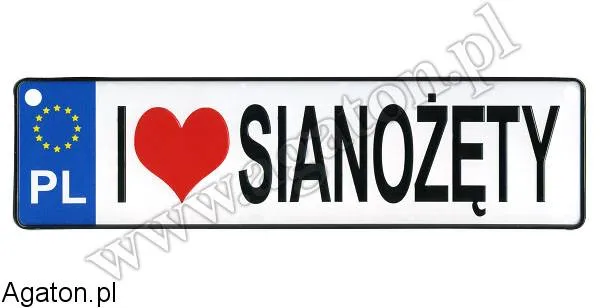Sianożęty - tablica
