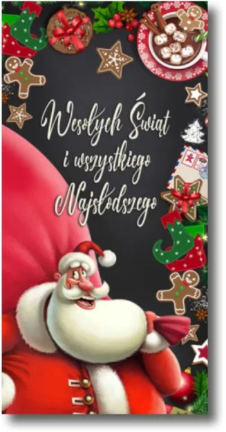 Czekolada - Wesołych Świąt i wszystkiego najsłodszego
