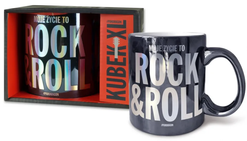 Kubek XL - Moje życie to rock & roll
