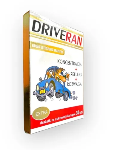 Czekotamina - DriveRan - Koncentrascja, refleks, rozwaga