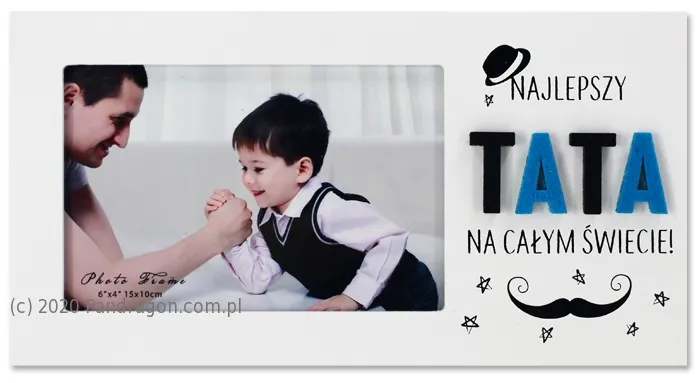 Ramka harmony - Najlepszy Tata na całym świecie