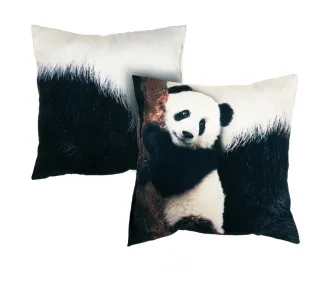 Poduszka obustronna śr. - Egzotic - Panda