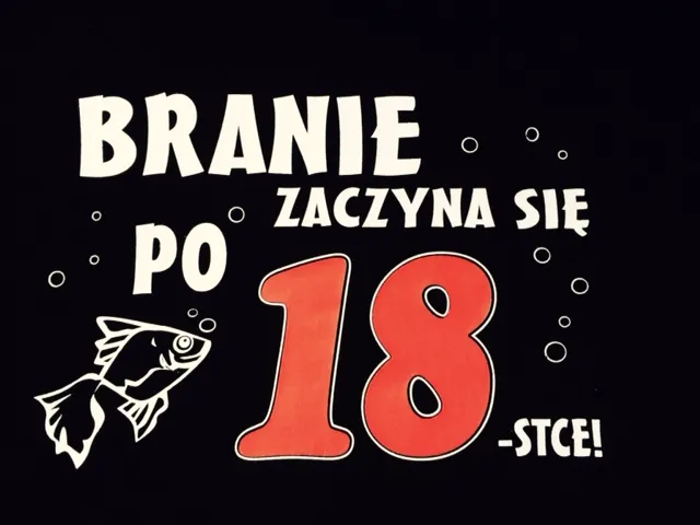 Koszulka - Branie zaczyna się po 18-tce (nadruk kolor)