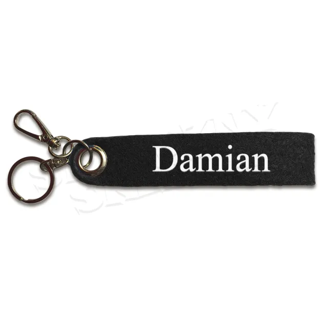 Brelok filcowy z imieniem - Damian