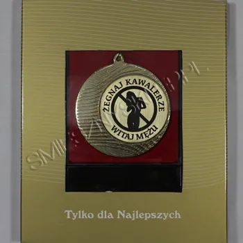 Medal w etui - Żegnaj kawalerze, witaj mężu