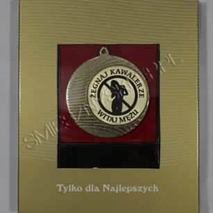 Medal w etui - Żegnaj kawalerze, witaj mężu