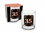 Szklanka whisky A - 35 urodziny / rocznica ślubu / lat pracy, itp