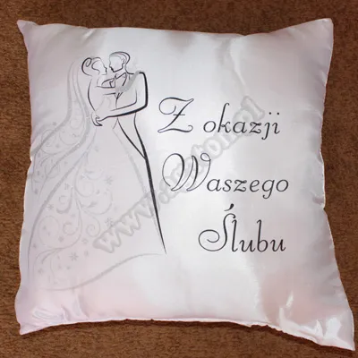 Poduszka duża - Z okazji Waszego Ślubu