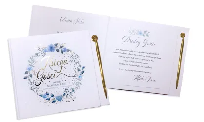 Księga gości HBK - Dzień naszego ślubu (wianek)