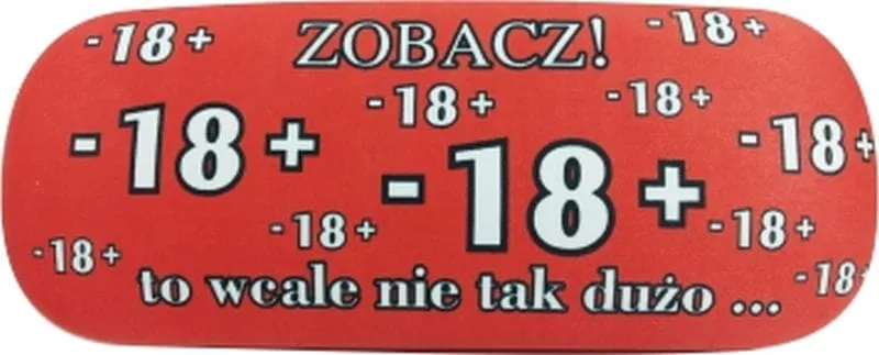 Etui na okulary - Zobacz - 18 - to wcale nie tak dużo...