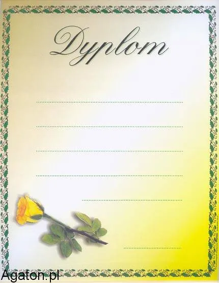 Dyplom - uniwersalny