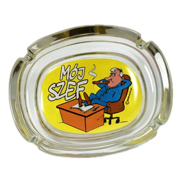 Fajowa popielniczka - Mój Szef
