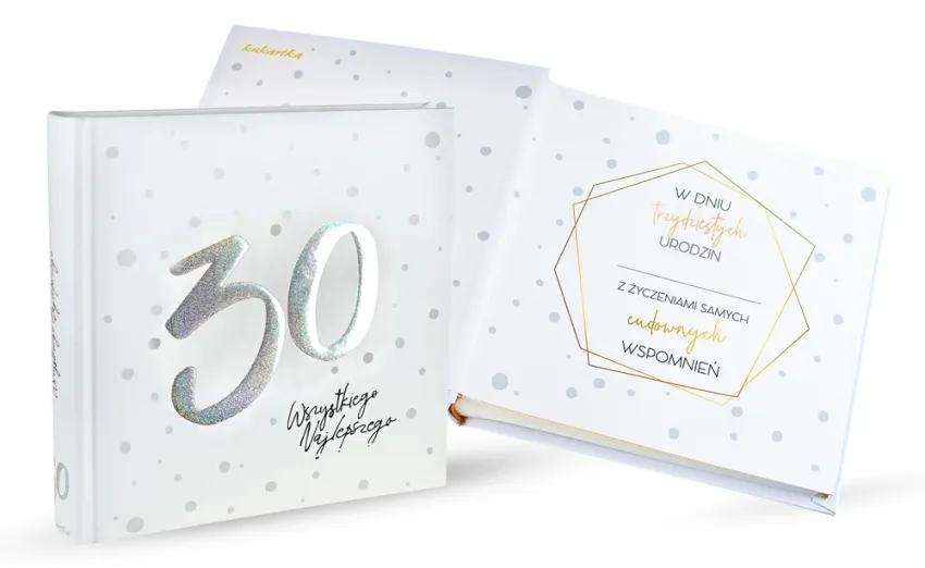 Album na zdjęcia HAS - 30 urodziny. Wszystkiego najlepszego.