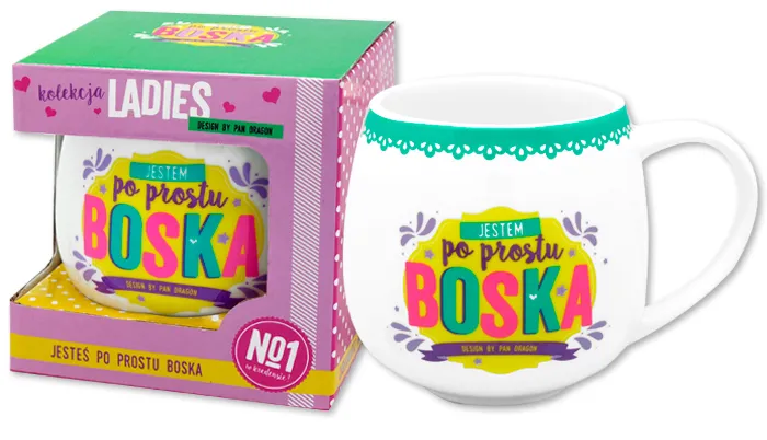 Kubek ladies - Jestem po prostu Boska