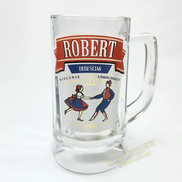 Kufel 0.3L - Robert Debeściak wiecznie uśmiechnięty