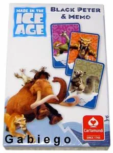 Karty czarny piotruś - Ice Age - Epoka lodowcowa