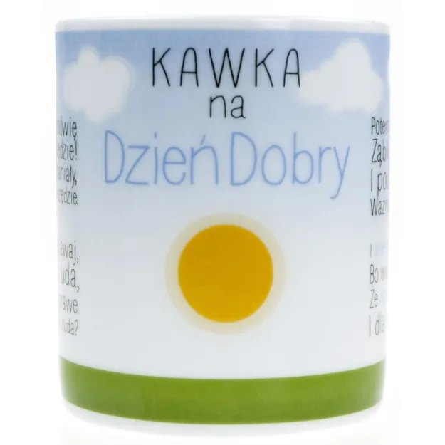 Kubek Kukartka - Kawa na Dzień Dobry