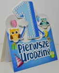 Karnet 4K - 1 pierwsze urodziny - 2