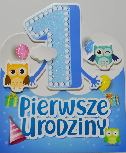 Karnet 4K - 1 pierwsze urodziny