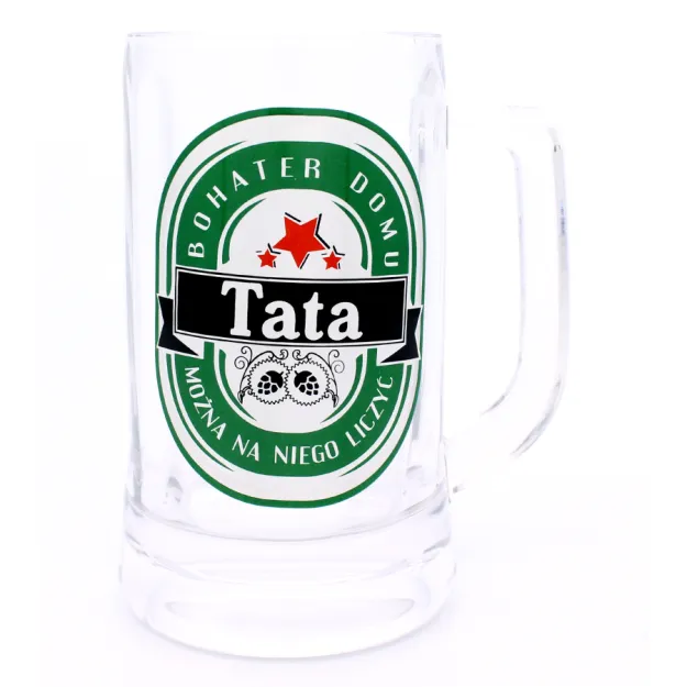 Kufel 0.3L - Tata. Bohater domu. Można na niego liczyć