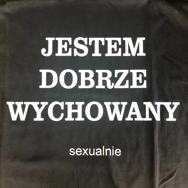 Koszulka - Jestem dobrze wychowany sexualnie