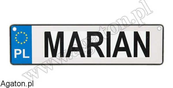 Tablica imienna - Marian