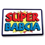 Ramka, magnes - Super Babcia - 2