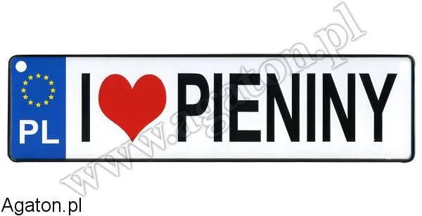 Pieniny - tablica