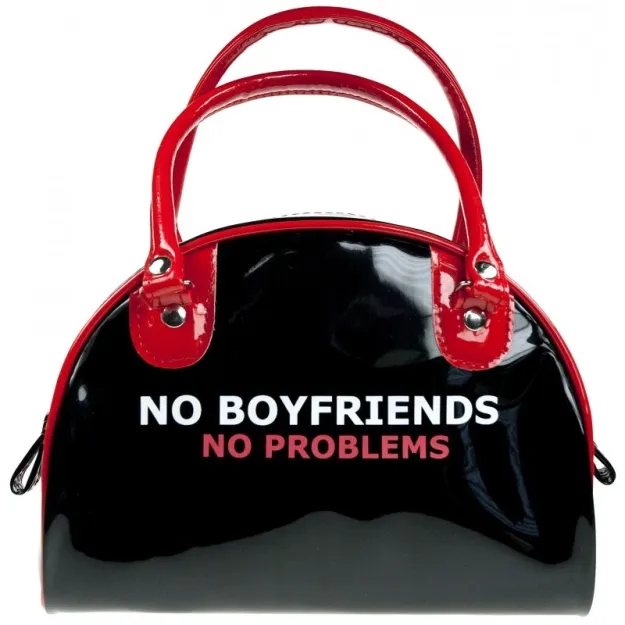 Torebka Kukartka - No boyfriends, no problems (Żadnych chłopaków, żadnych problemów)
