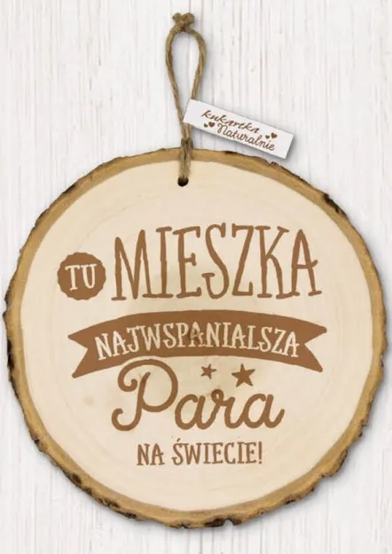 Eko sentencja - Tu mieszka najwspanialsza Para na świecie!