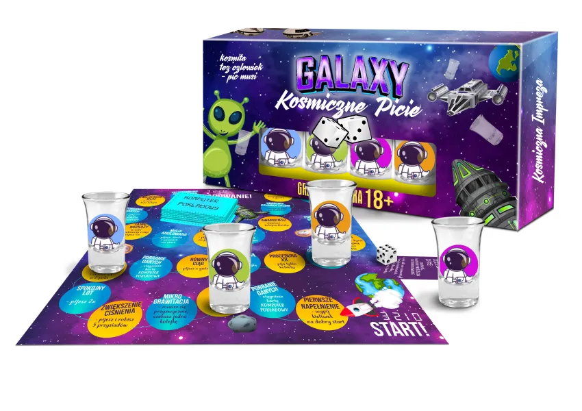 Gra towarzyska - Galaxy. Kosmiczne picie.