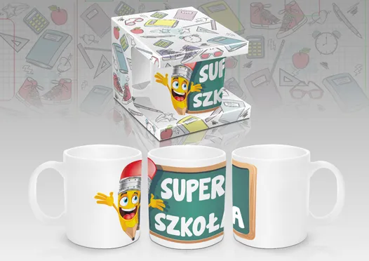 Kubek szkoła - Super szkoła