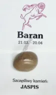 BARAN - Szczęśliwy kamień zodiaku - JASPIS