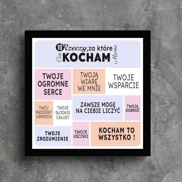 LIGHT BOX na dzień mamy