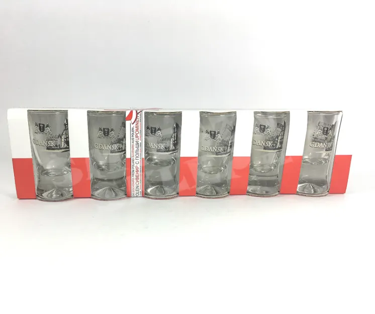 Kpl. 6 kieliszków - Gdańsk