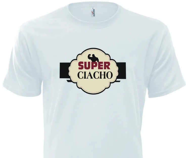 Koszulka biała - Super Ciacho