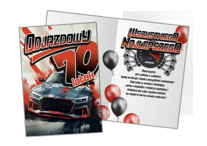 Karnet B6 - Odjazdowy 70 latek