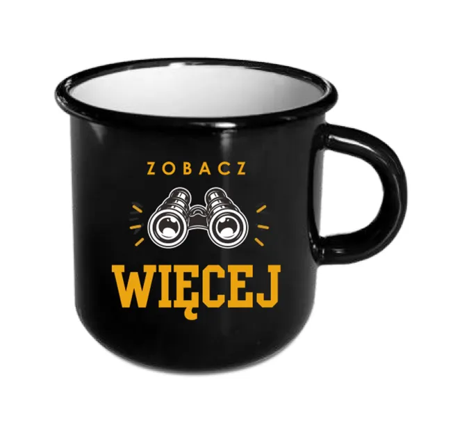 Kubek biwakowy, emaliowany - Zobacz więcej