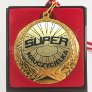 Medal w etui - Super Nauczycielka