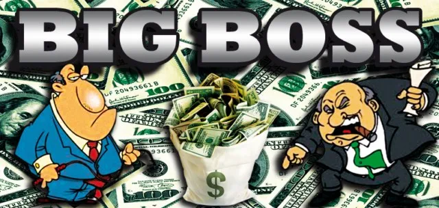 Tabliczka 3D - Big Boss