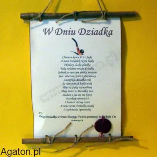 Dyplom z bambusem - W dniu Dziadka