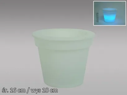 Donica led - wysokość 13cm