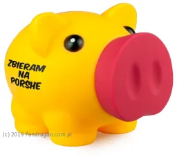Świnka Piggy - Zbieram na Porshe