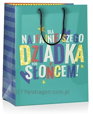Torebka Pan Dragon S - Dla najfajniejszego Dziadka pod slońcem